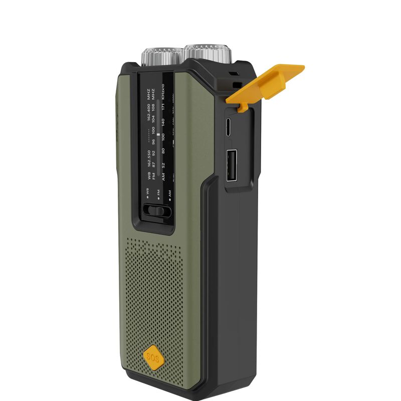 Preppi Green Solar Phone Charger & Emergency Radio, , large image number 2